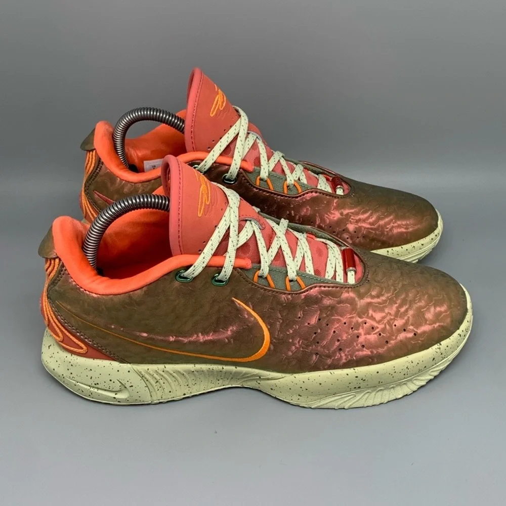 Nike LeBron 21 “Queen Conch” FN0708-800 ElGold/Orange Men’s Sz 8‎ Women’s Sz 9.5